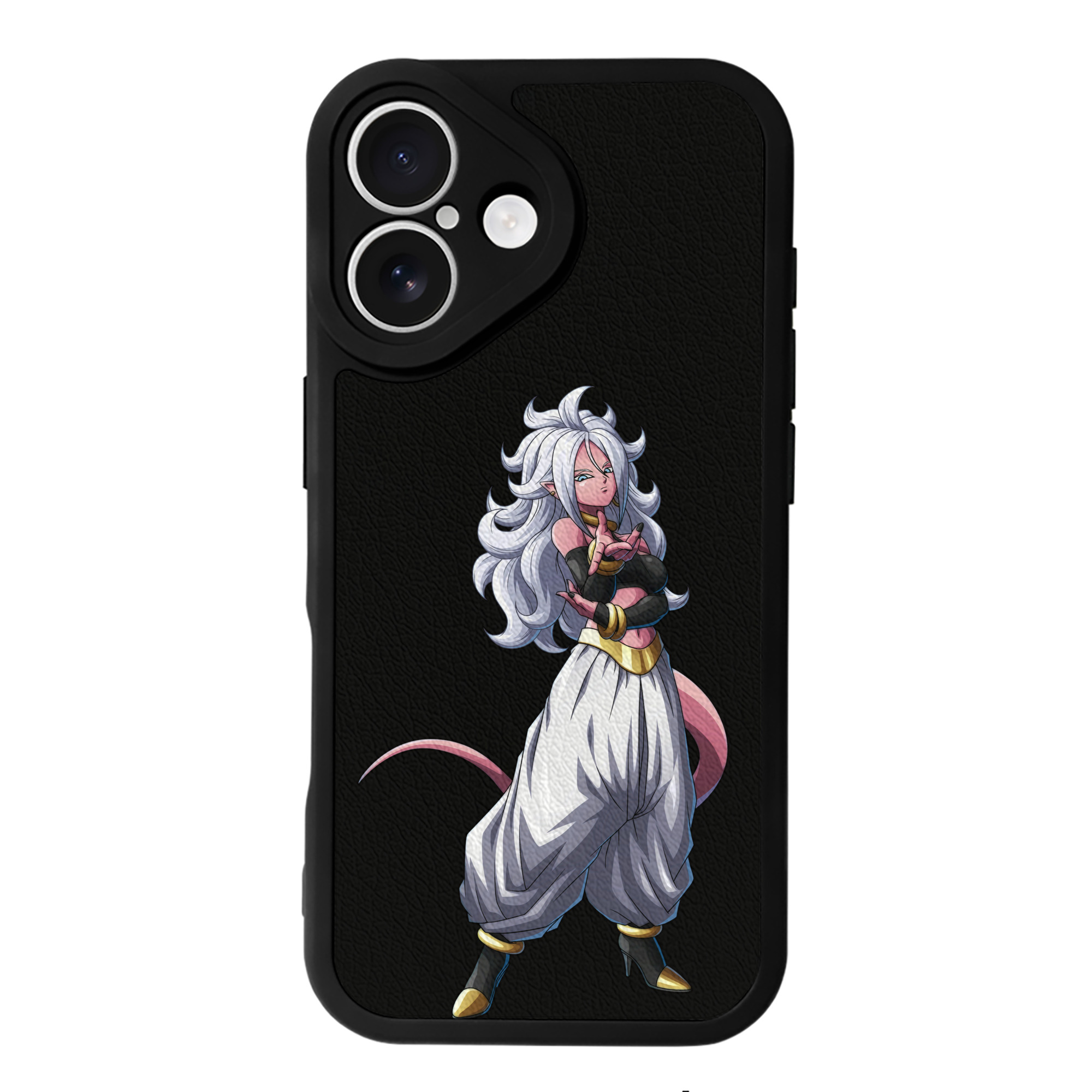 （画像用） ドラゴンボール DRAGON BALL 【iPhone 16シリーズ対応】シリコンスマホケース（レザー調） 材質：シリコン